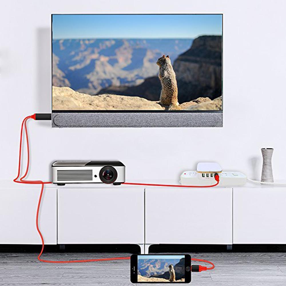 HDMI Monitor adapter cable for iPhone/Android to TV