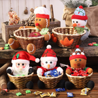 Christmas Candy Braided Basket