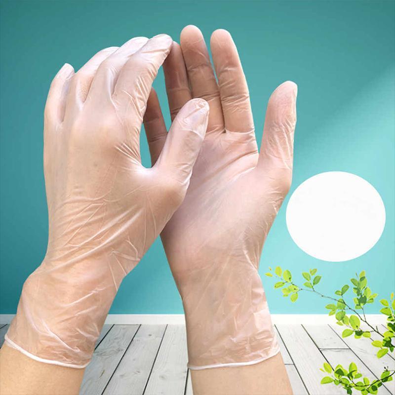 Antistatic disposable PVC gloves (50 pairs)