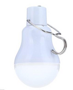 Solar lamp with solar panel – Energy-saving LED lamp for indoor and outdoor use