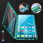 Samsung magnetic tempered glass double-sided phone case