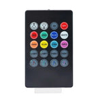 Car RGB LED Strip Light Wireless Remote and Voice Control