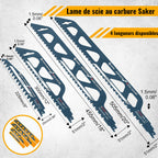 Saker alternative saw blade for cutting wood, porous concrete, bricks