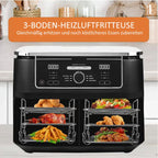 CrispTower Maximized Cooking Capacity