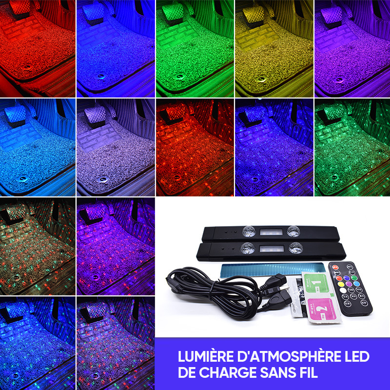 Atmosphere Light LED for wireless charging