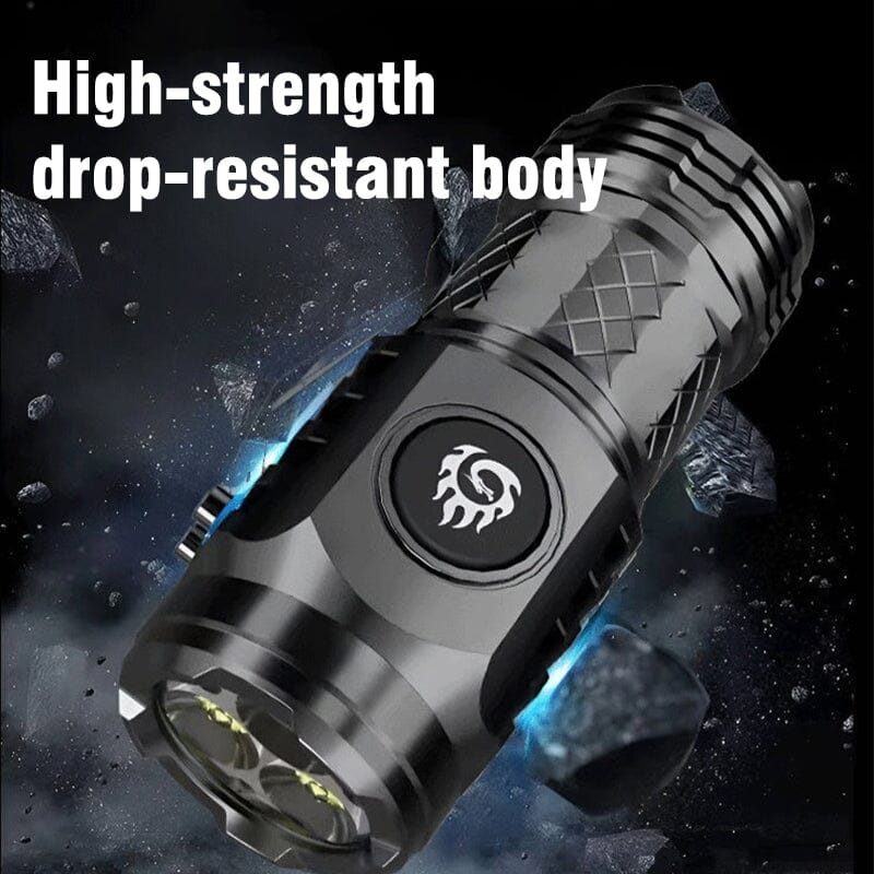 Three-eyed Monster Mini Flash Super Power Flashlight