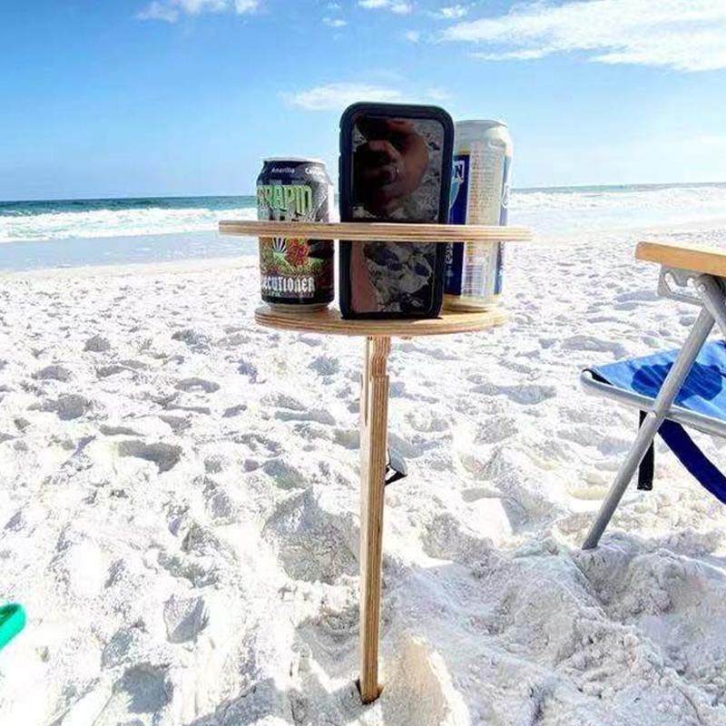 Outdoors portable DIY wine table