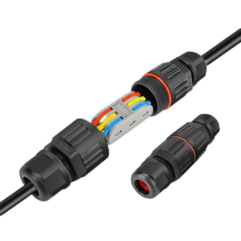Outdoor Waterproof Electric Cable Connector
