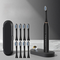 GlowSmile Sonic Toothbrush – Rechargeable with 5 Modes and 8 Brush Heads