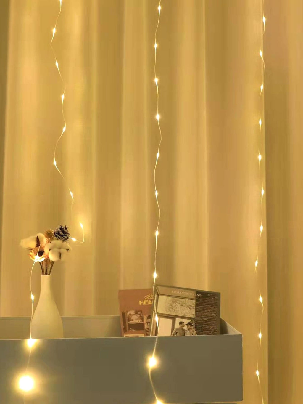 120 LED 2 x 2M Curtain String Lights - New Lighting