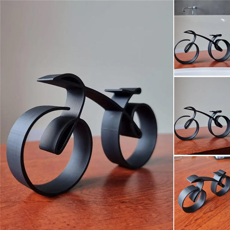 Bicycle jewelry made of metal