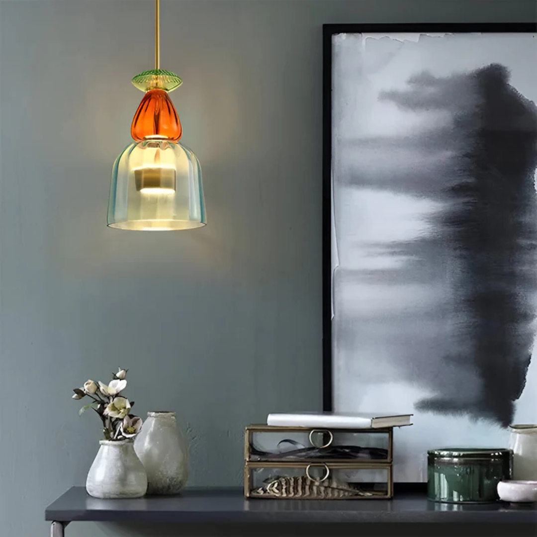 Multicolored Pendant Lamp that Will Bring Joy and Energy to Your Home