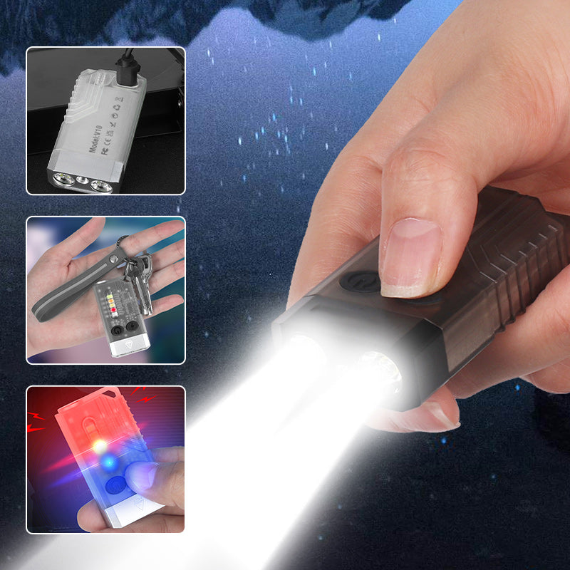 V10 Mini Portable Flashlight