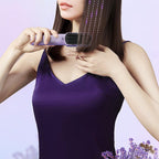 Portable negative ion hair straightener comb