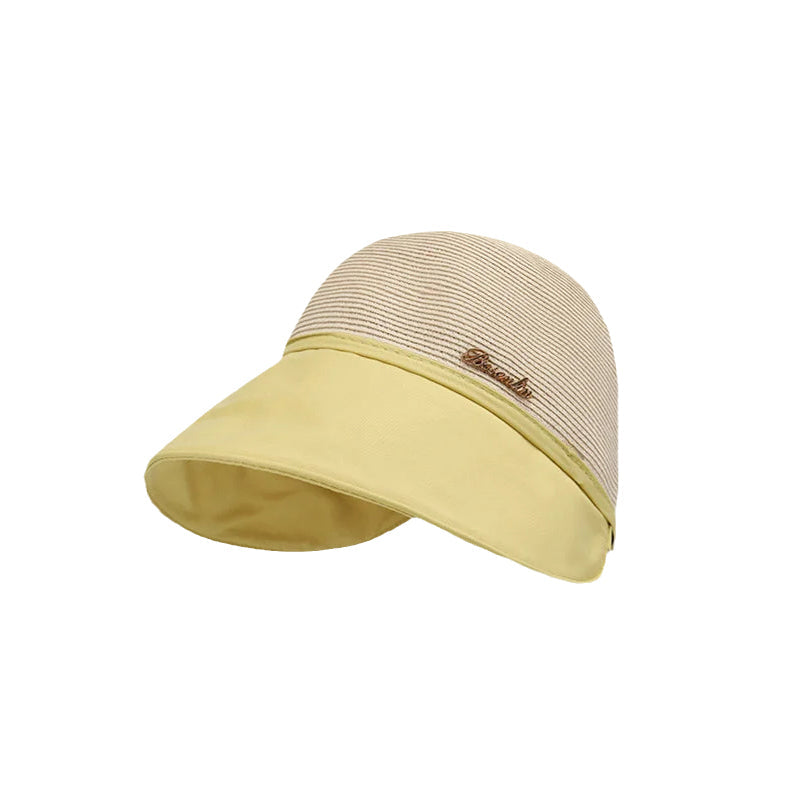 Women's sun hat with wide brim
