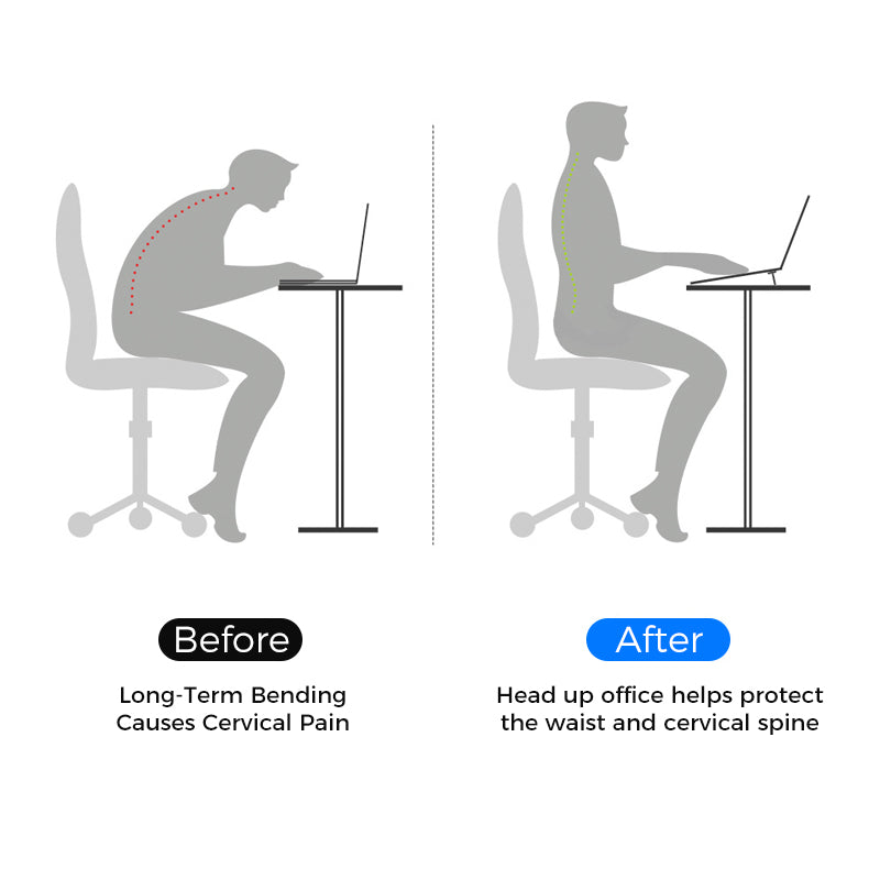 Mini portable invisible laptop stand (1 pair)