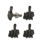 Funny Metal Finger Bolts (4 pieces)
