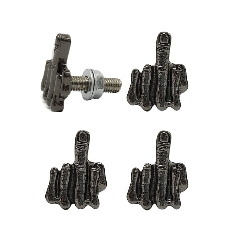 Funny Metal Finger Bolts (4 pieces)