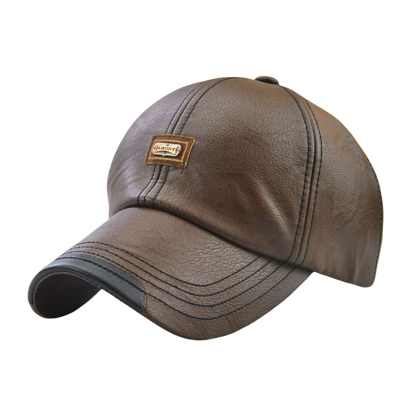 New trendy leather cap