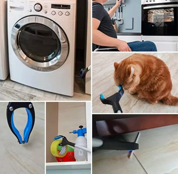 Newly Upgraded Foldable Grabber With 360° Swivel Clip