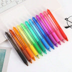 Multicolored erasable gel pens (12 pcs)
