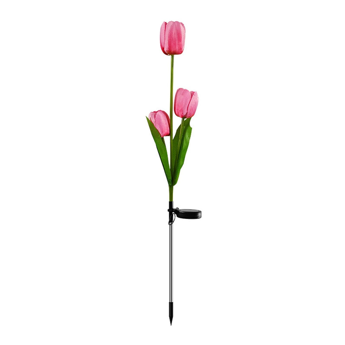 Solar Tulip Lawn Light Outdoor Garden LED Tulip Flower Light Ground Stake Landscape Light