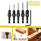 Hollow cut for wood processing (5 pieces)
