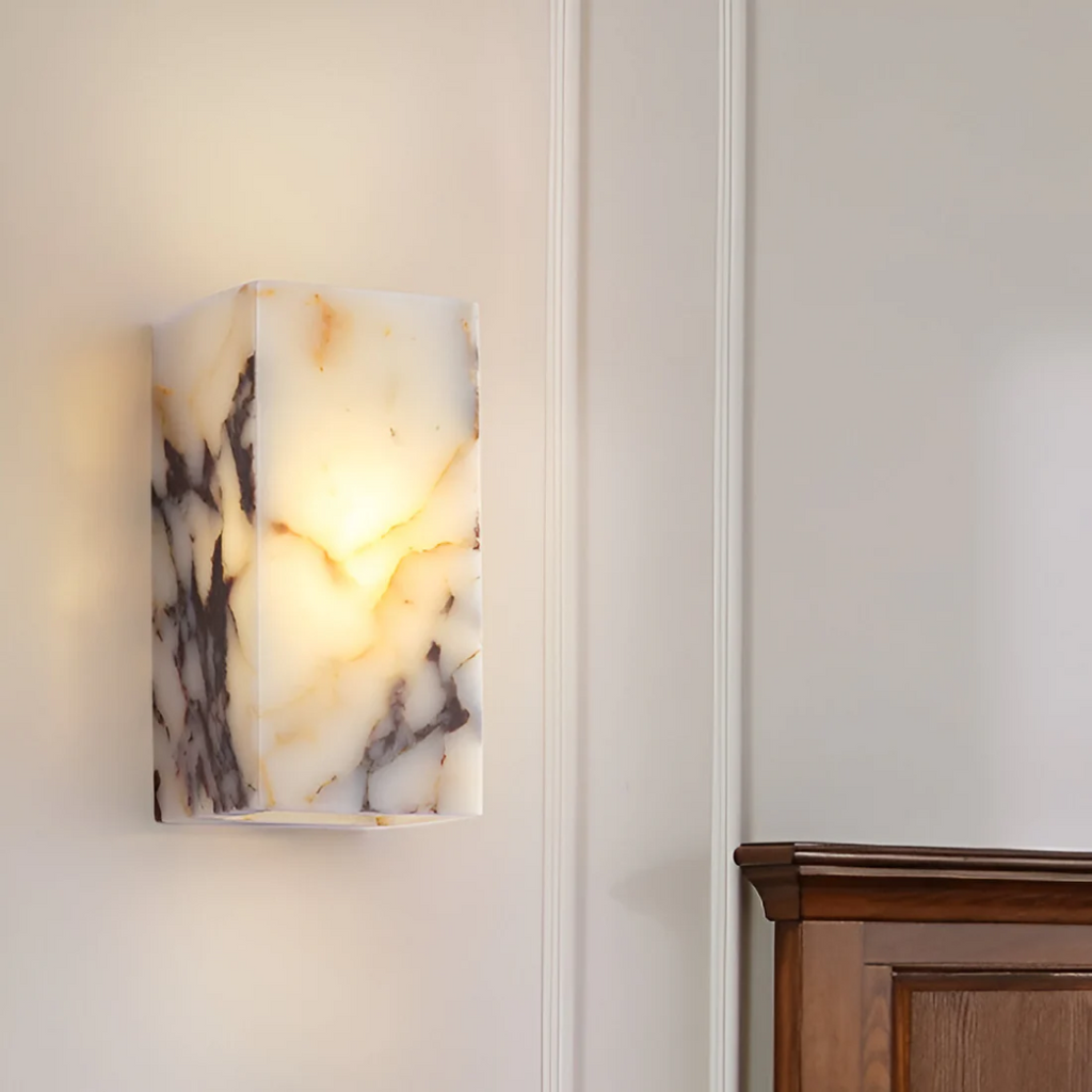 Luxury Marble Natural Stone Wall Lamp