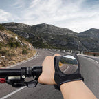 Rearview mirror safety strap for bicycle