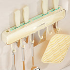 Multifunctional Wall Mounted Knife Storage Shelf