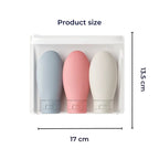 Leak-Proof Silicone – 60 ml Refillable – Ideal for Carry-On Trips