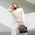 Boston Leather Handbag for Women