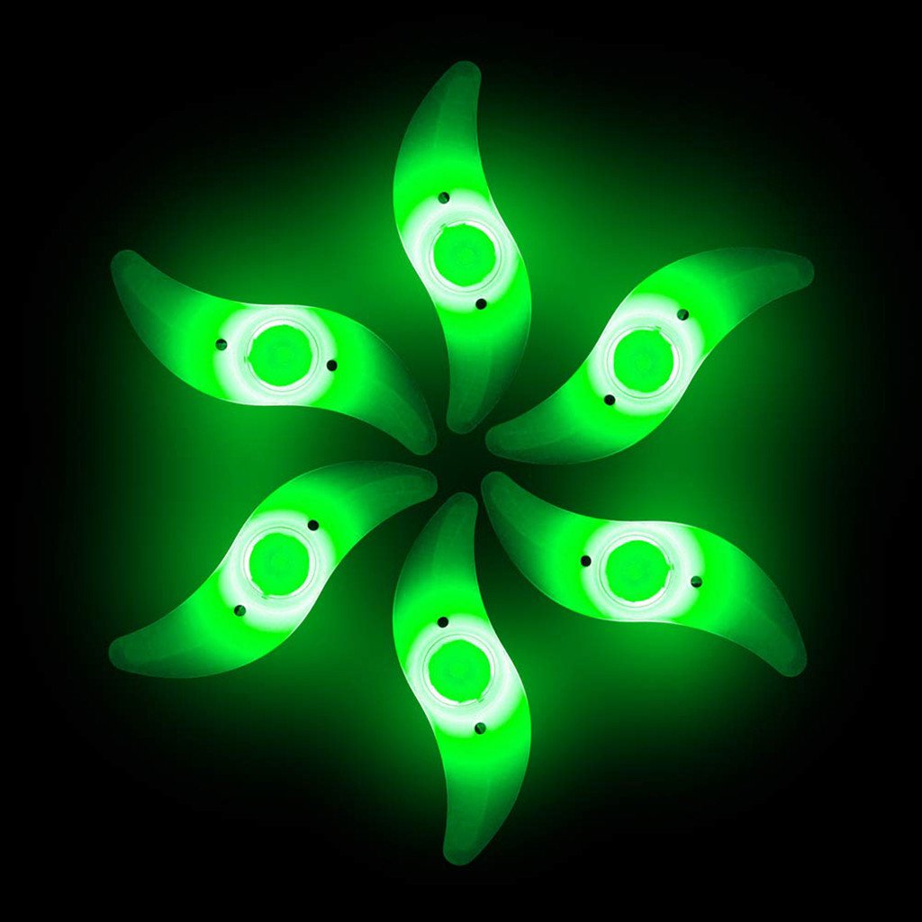 GloBike - LED Bicycle Wheel Light with Clip-On Installation