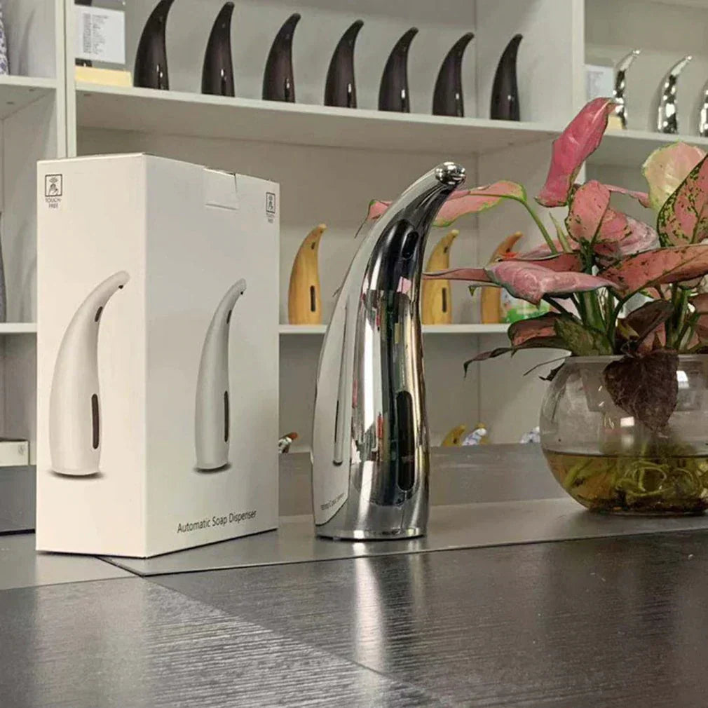 Automatic Soap Dispenser "HygiFlow" with Sensor and Modern Design