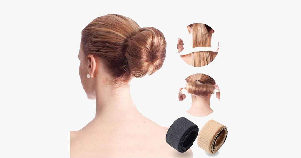 Hair Bun Wrap – Making a bun with your hair has never been easier!