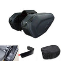 Waterproof motorbike saddlebags with large storage space