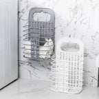 Collapsible laundry basket household