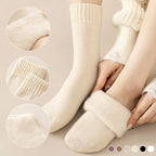 Unisex Thermal Socks | Self-Heating Fleece Lining | Moisture-Wicking | 3-Pair Set