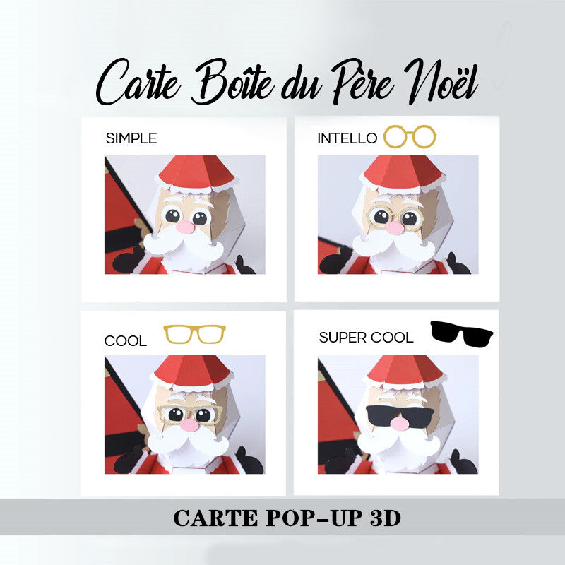 3D Pop-Up Card for the Santa Claus Prank