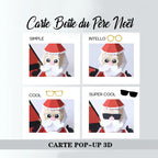 3D Pop-Up Card for the Santa Claus Prank