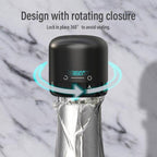 Silicone sealed wine, beer, champagne stopper