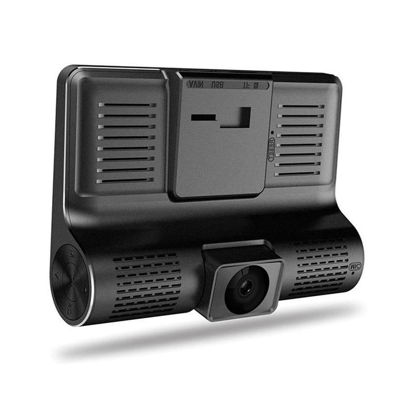 Tachograph with 3 HD lenses