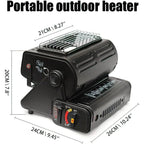 Warm Camping Dual-Function Heater Stove