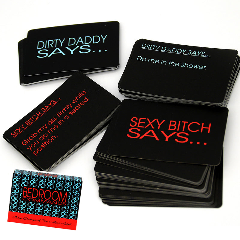 Bedroom Commands Adult Couples Card Game (108 Cards)