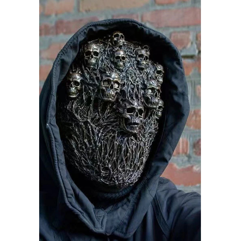 Halloween new Steam Skull Punk Mask