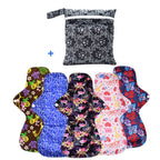 The washable pad made from bamboo charcoal