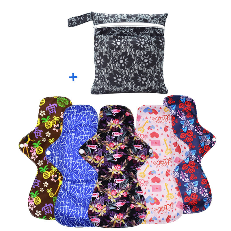 The washable pad made from bamboo charcoal