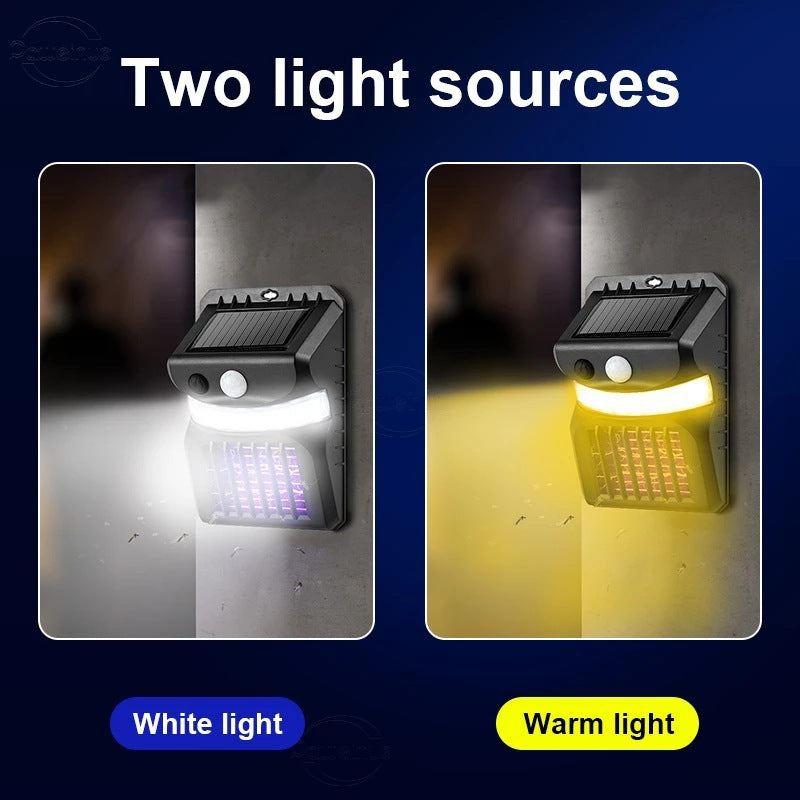 Solar Mosquito Killer Wall Lamp with Upgraded Repellent Function