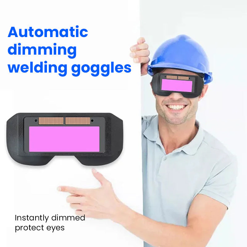 Automatic variable photoelectric welding glasses