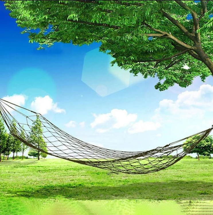 Portable Nylon Net Hammock